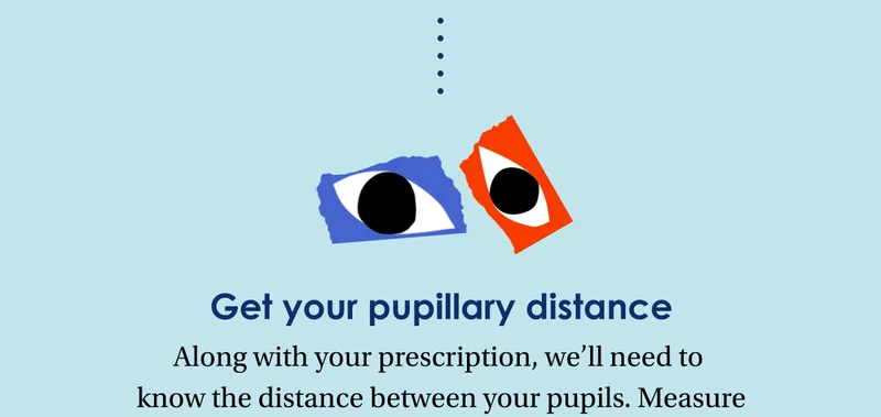 Get your pupillary distance