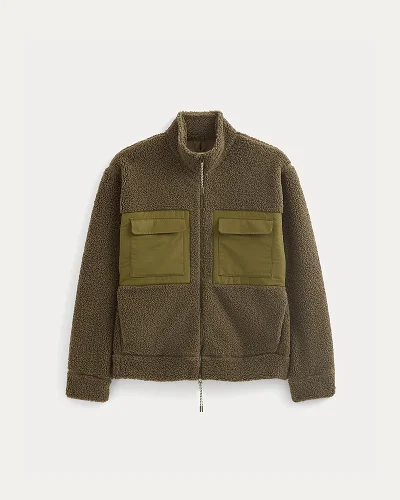 Image | ReTrack Fleece Zip-Up | Beech