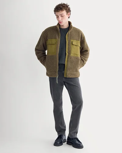 Image | ReTrack Fleece Zip-Up | Beech