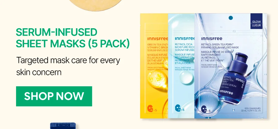 SERUM SHEET MASK 5 PACK