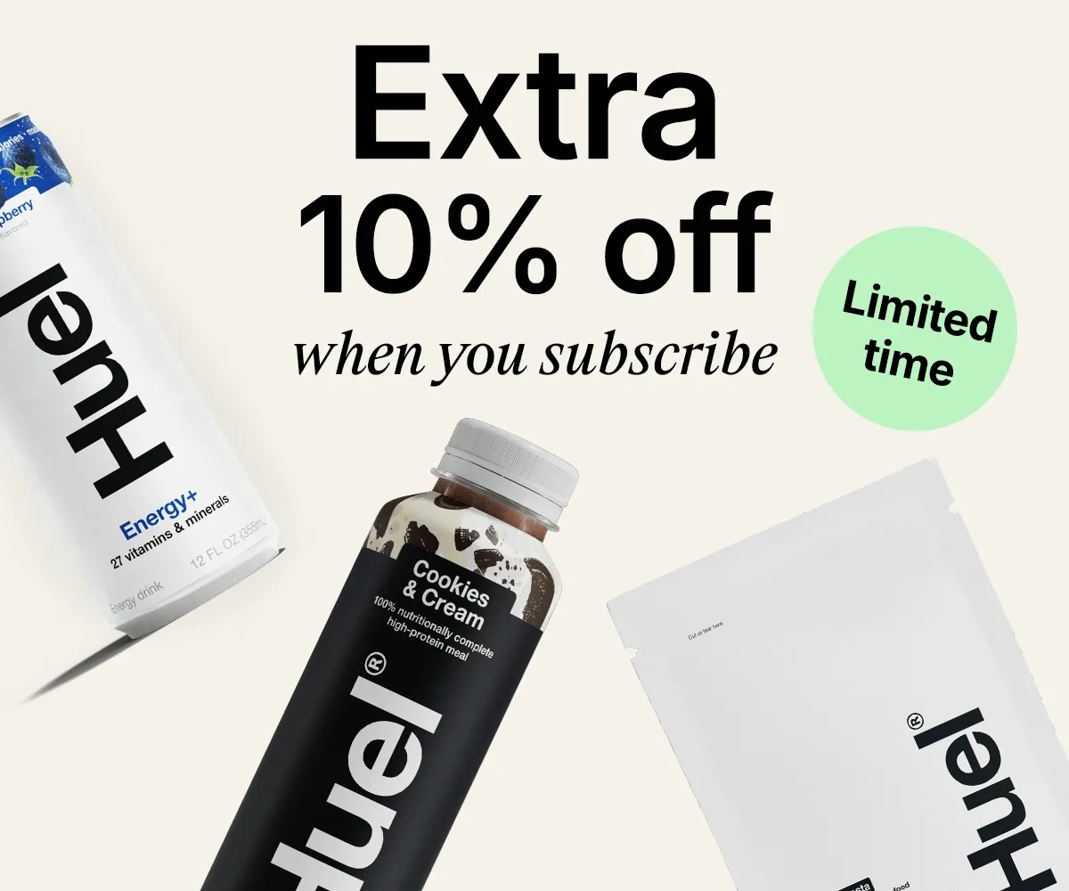 Extra 10% off when you subscribe