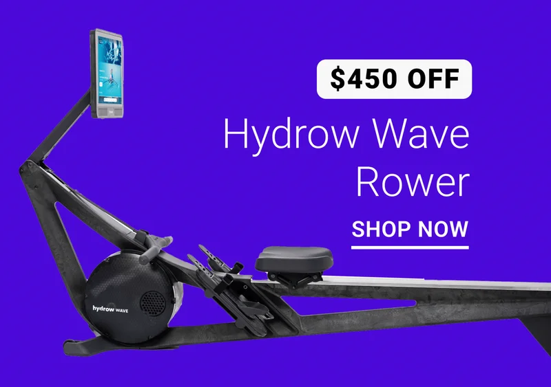 $450 off. Hydrow Wave Rower. Shop Now.