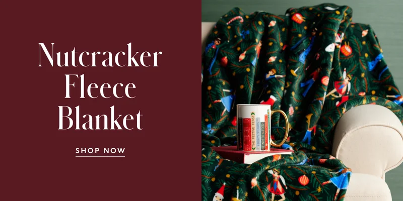 Shop Nutcracker Fleece Blanket