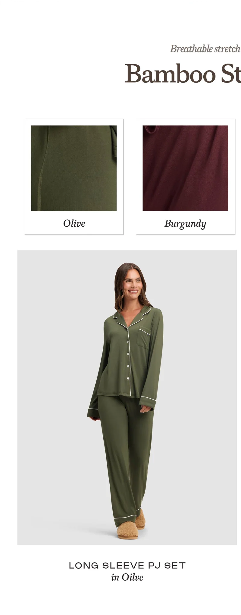 Shop Long Sleeve Pajama Set