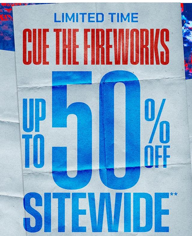 Limited Time Cue The Fireworks Up to 50% Off Sitewide. Exclusions Apply. Shop Now