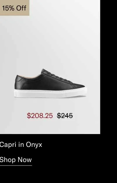 Capri in Onyx 15% off-Shop Now