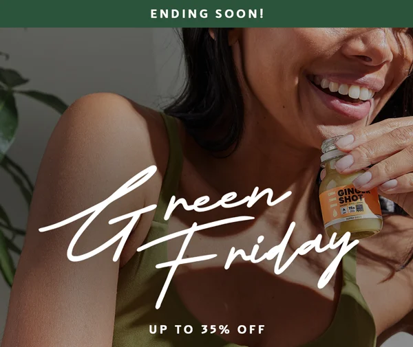 Ending Soon! Green Friday: Up to 35% OFF
