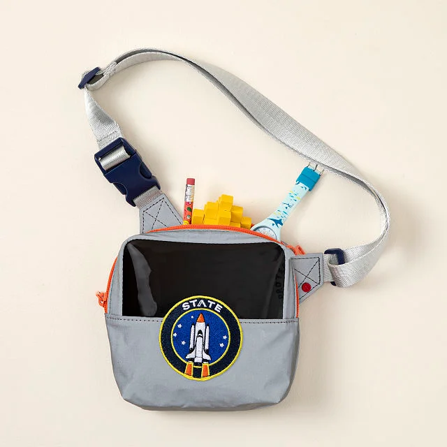 Space Explorer Reflective Crossbody Bag