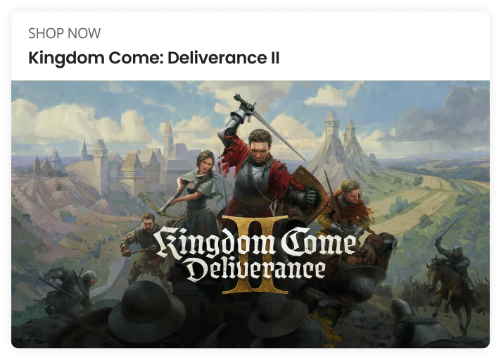 Shop Now - Kingdom Come