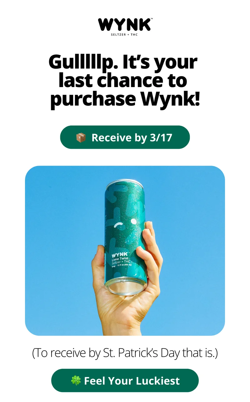 Shop Wynk for St. Patrick's Day