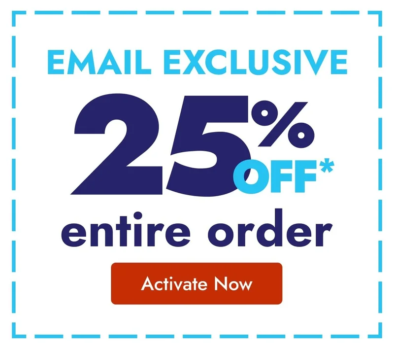 25% order