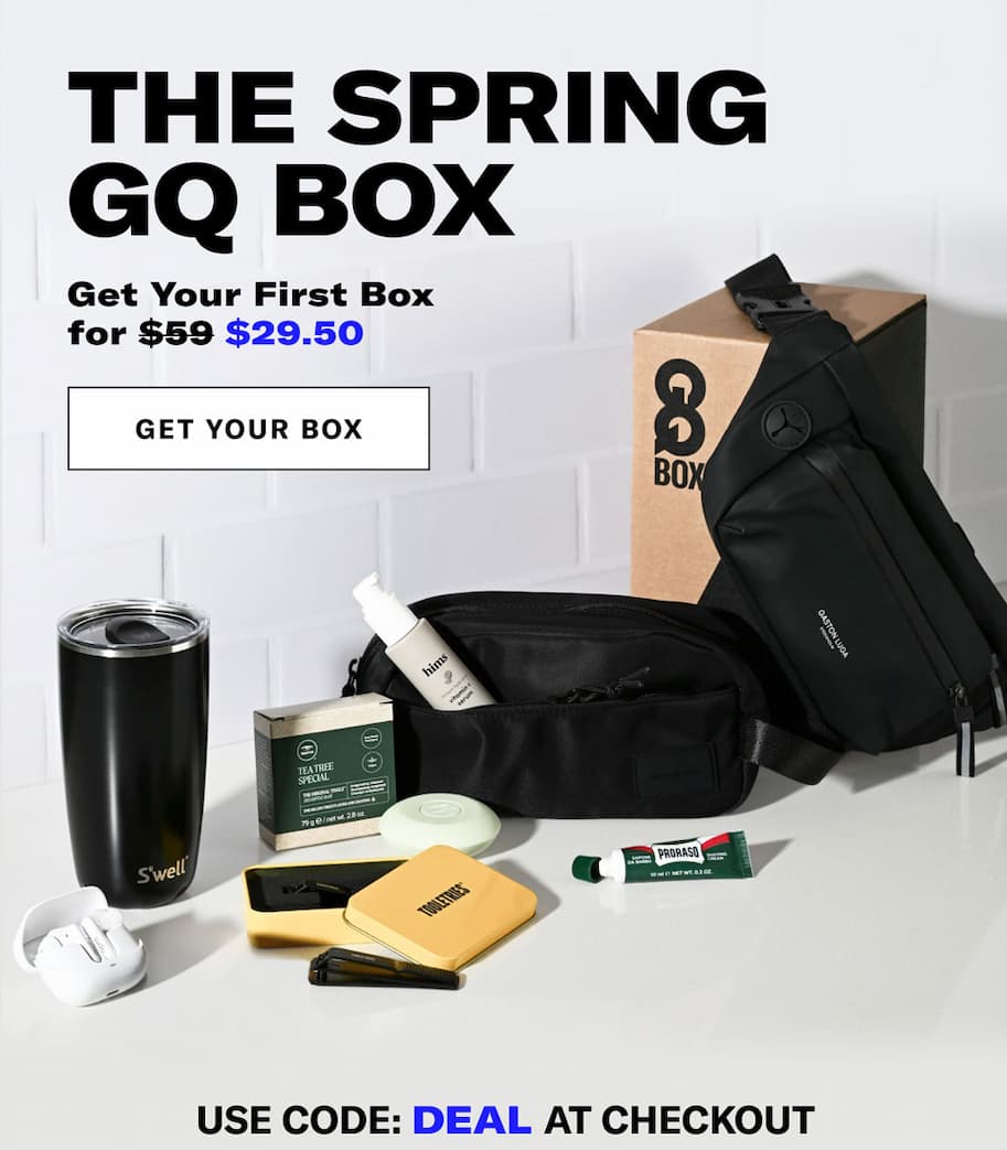 THE SPRING GQ BOX: Get Your First Box for $29.50