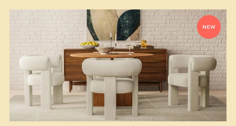 Easy seating, stylish hosting.