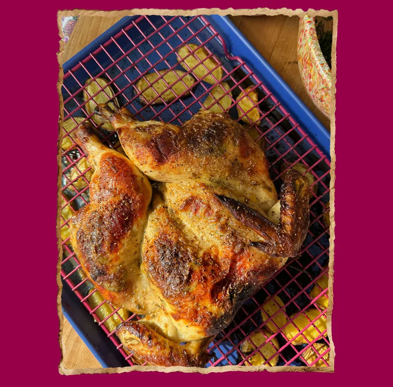 Spring Roasted Chicken