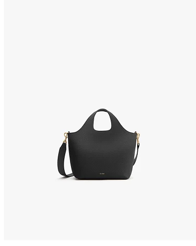 Small System Zipper Tote Black