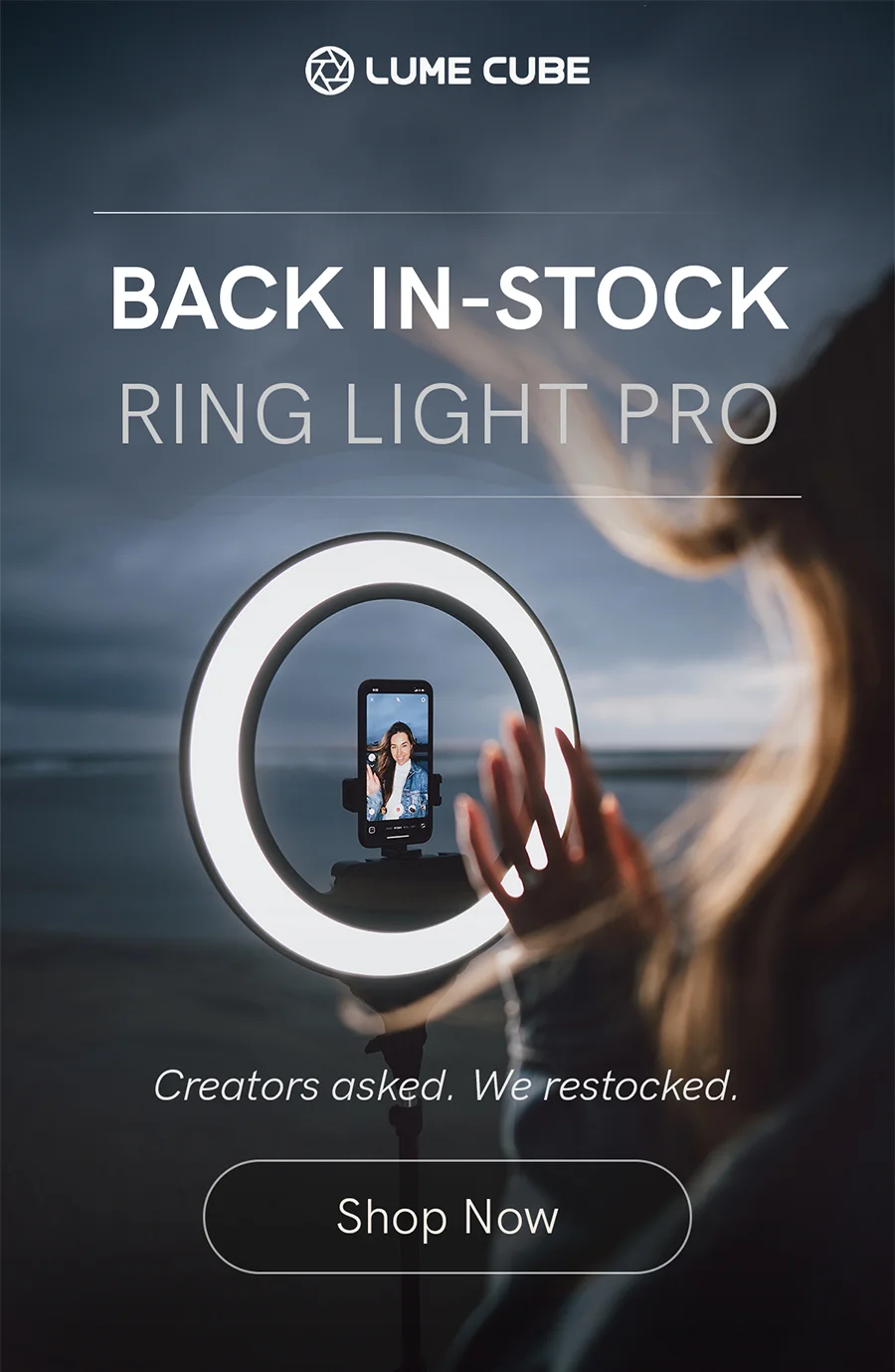 Ring Light Pro is back in-stock, grab it while you can!
