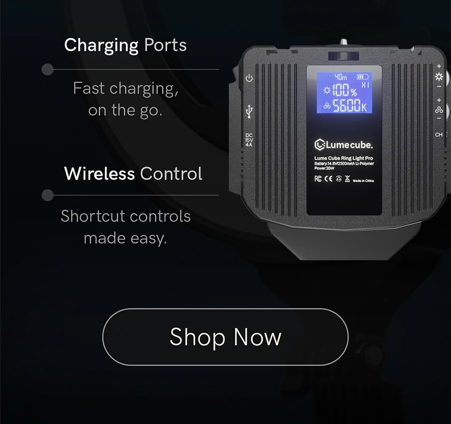 Fast charging and wireless control.