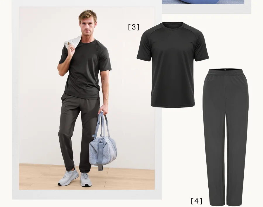 On The Go Men's Jogger in Graphite