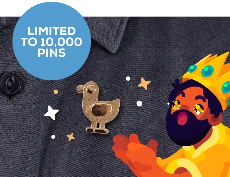 Limited to 10,000 Pins