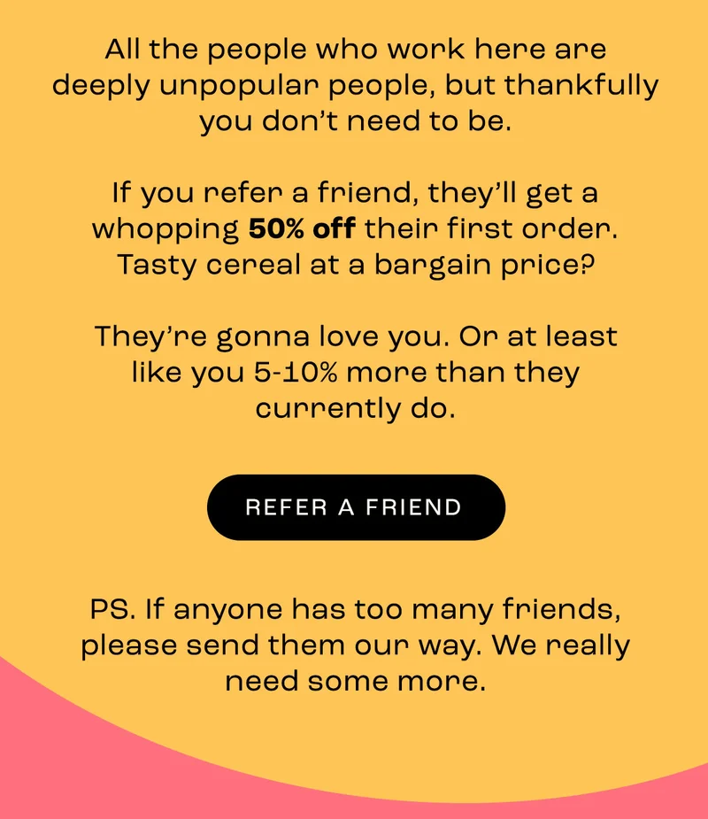 Refer a friend