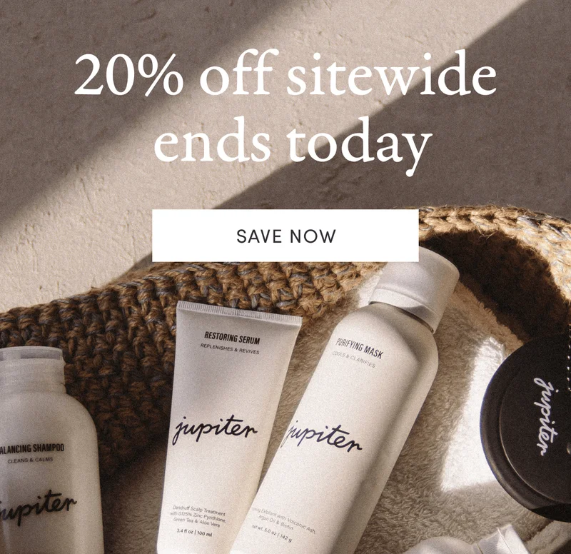 20% off sitewide ends today | Save now