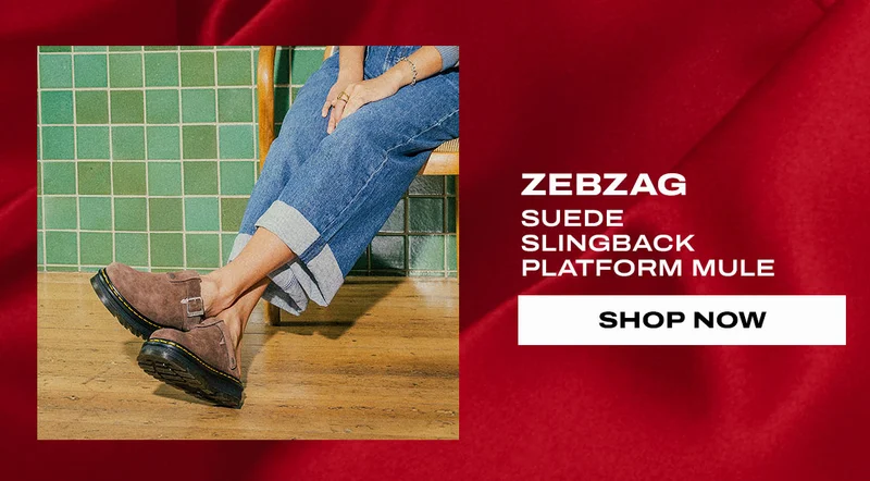 Zebzag Suede Slingback Platform Mule