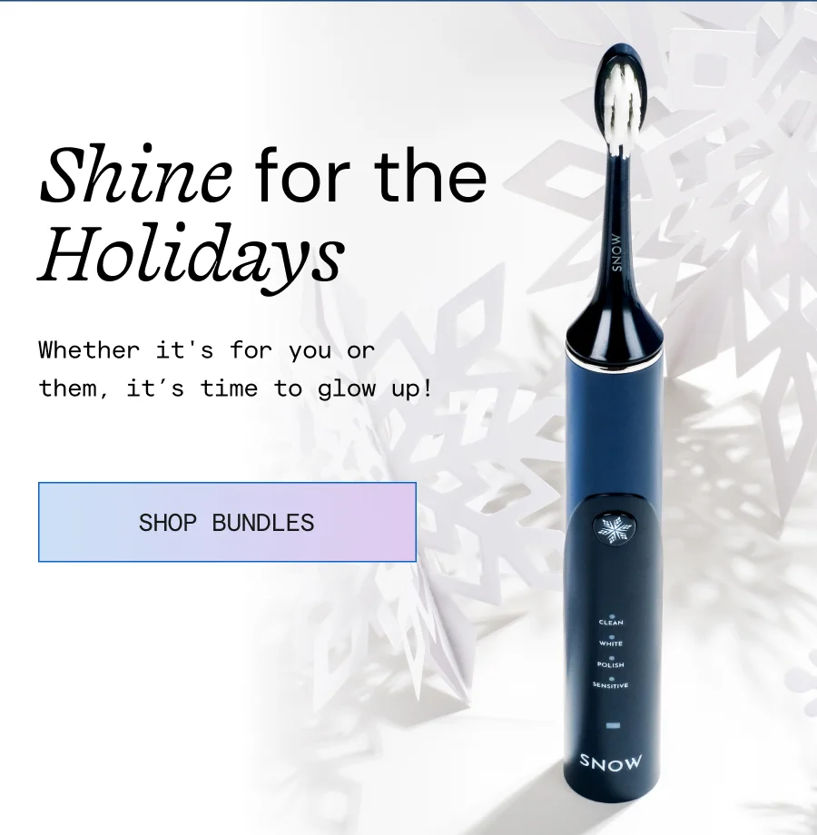 Shine for the holidays! Whether it's for you or them, it's time to glow up!