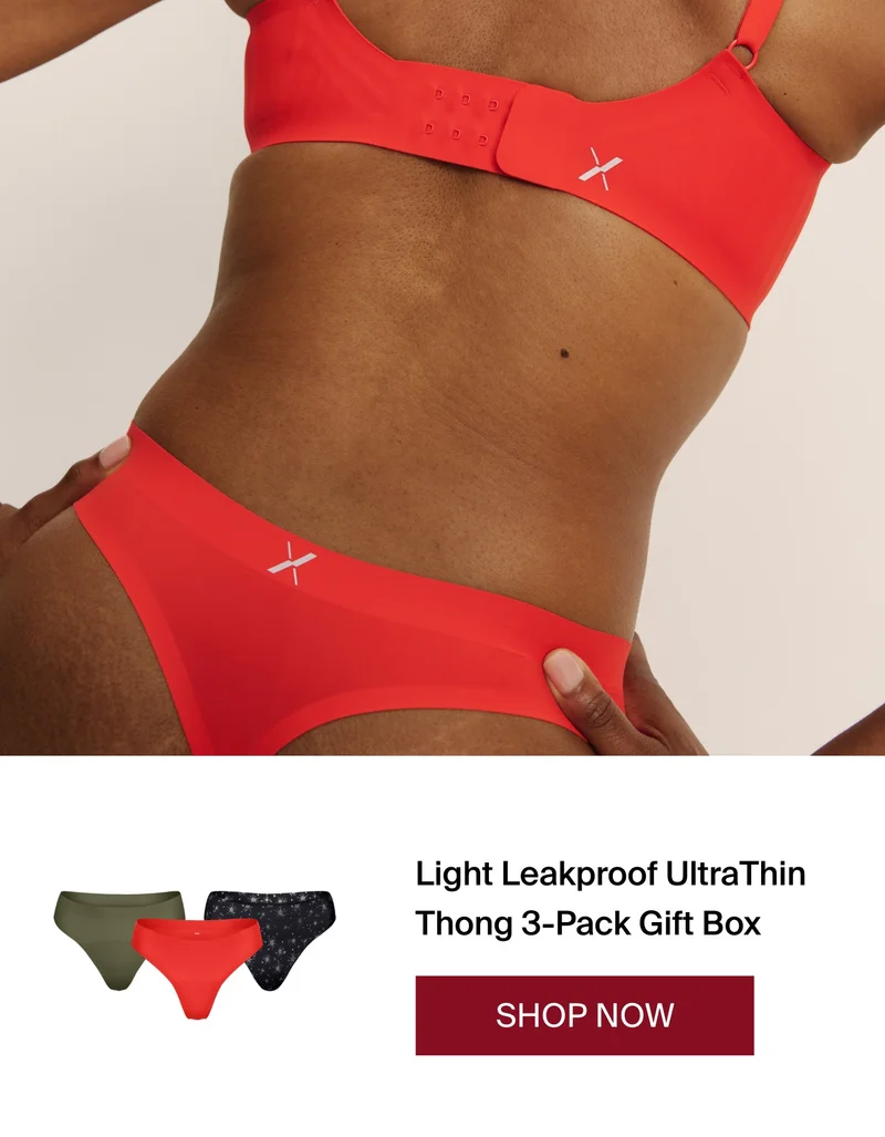 Shop by silhouette: Light Leakproof Ultrathin Thong 3-pack gift box. SHOP NOW.