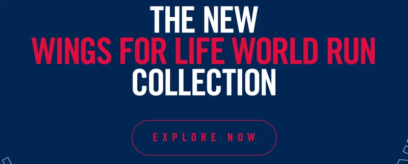 Shop the new Wings for Life World Run Collection