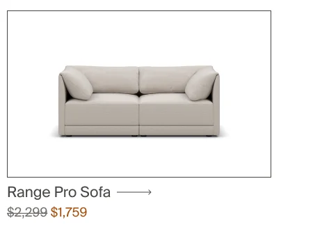 Russet 2-Piece Sofa