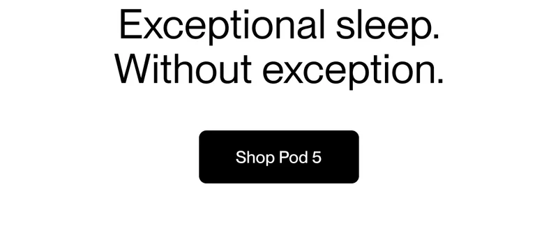 Exceptional sleep. Without exception.
