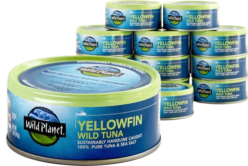 Image of Wild Planet Wild Yellowfin Tuna (12 Pack)