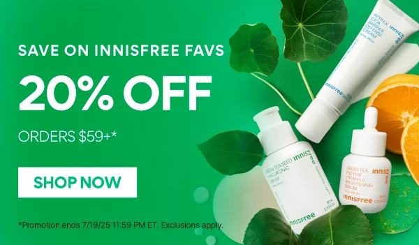 20% OFF ON ORDERS $59+