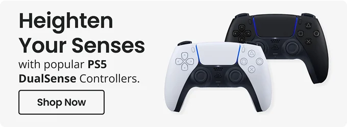 Heighten Your Senses with popular PS5 DualSense Controllers. Shop Now