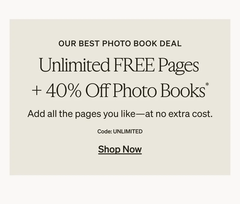 40% Off Your Entire Order
