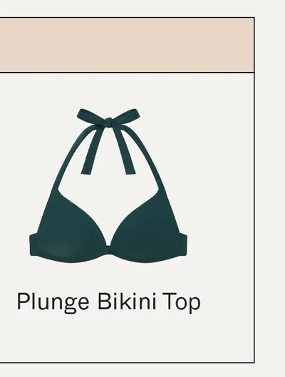 Plunge Bikini Top