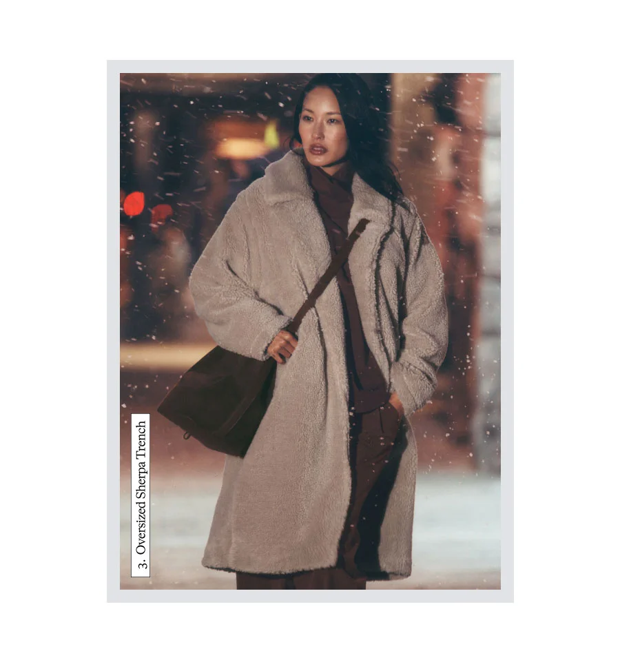 3. OVERSIZED SHERPA TRENCH