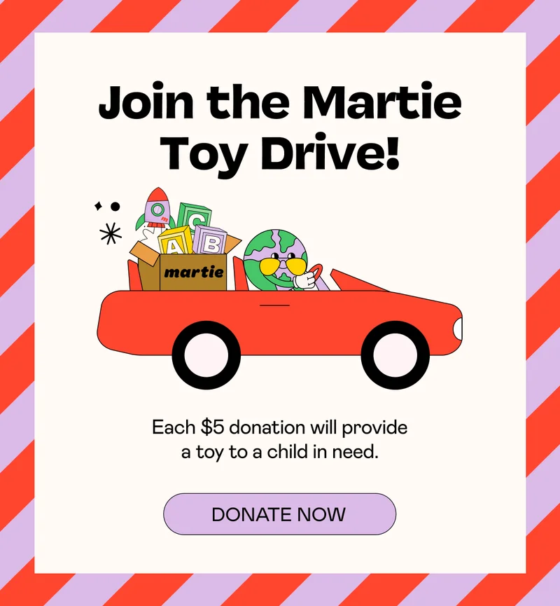 Join the Martie Toy Drive! - Donate Now