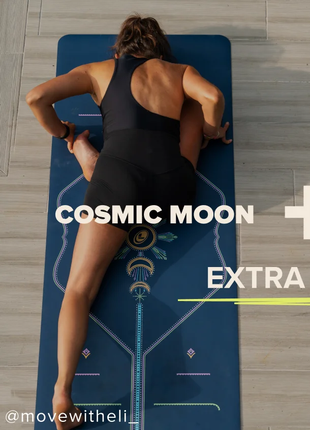 Cosmic Moon Yoga Mat