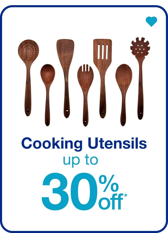 Cooking Utensils up to 30% Off  — Shop Now!