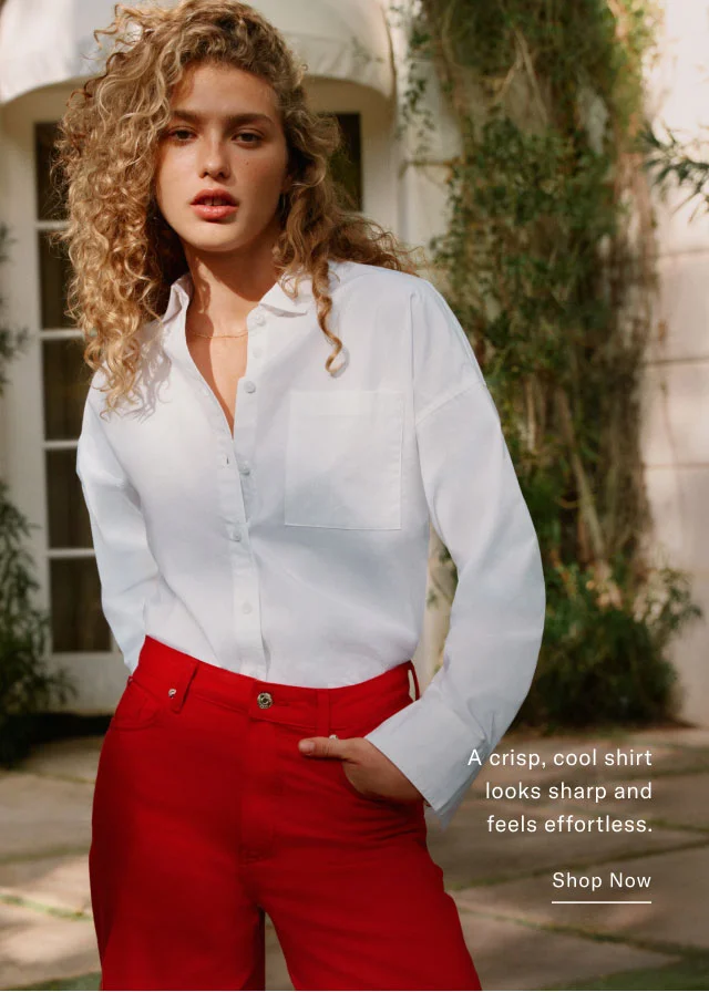A crisp, cool shirt looks sharp and feels effortless. Shop now