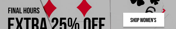 Extra 25% off Shop Women's