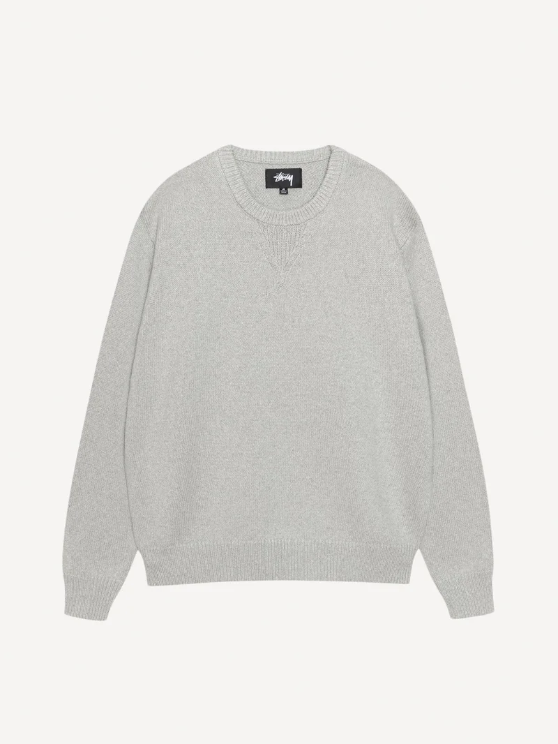 Image of Stussy Handwritten Sweater - Heather Grey