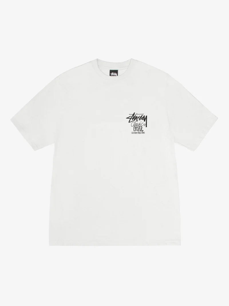 Image of Stussy Classic Gear Pigment Dyed Tee - Natural