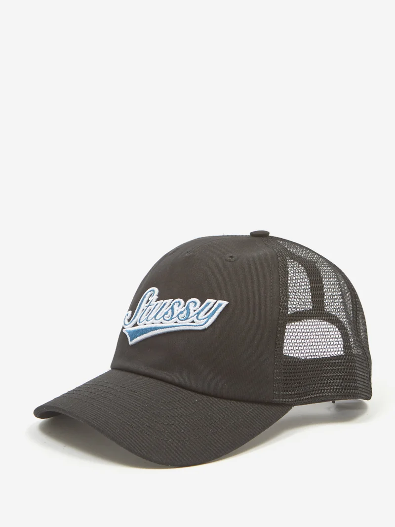Image of Stussy Lp Trucker Athletic Cap - Black