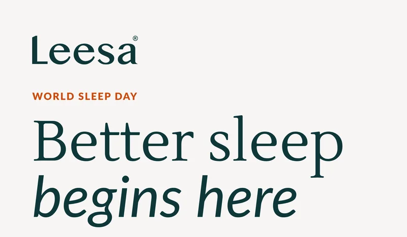 Better sleep begins here