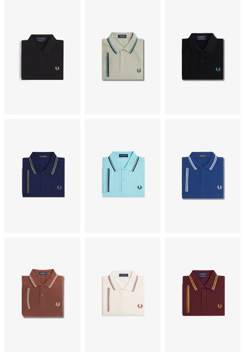 The Fred Perry Shirt Grid