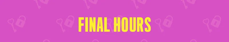 Final hours 30% off sitewide