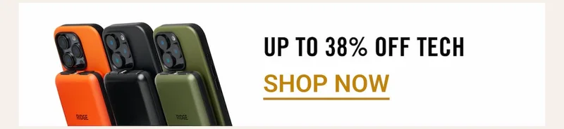 Up to 38% OFF Tech
