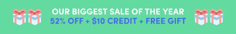 Our biggest sale of the year!